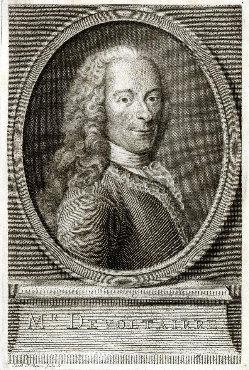 Retrato de Voltaire de Unknown artist