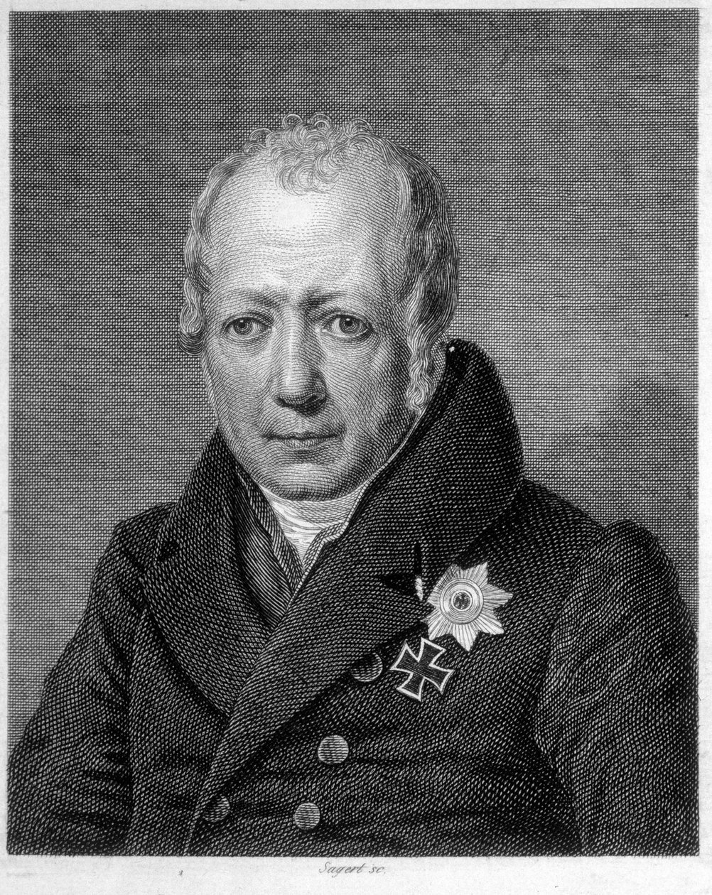 Retrato de Wilhelm von Humboldt de Unknown artist