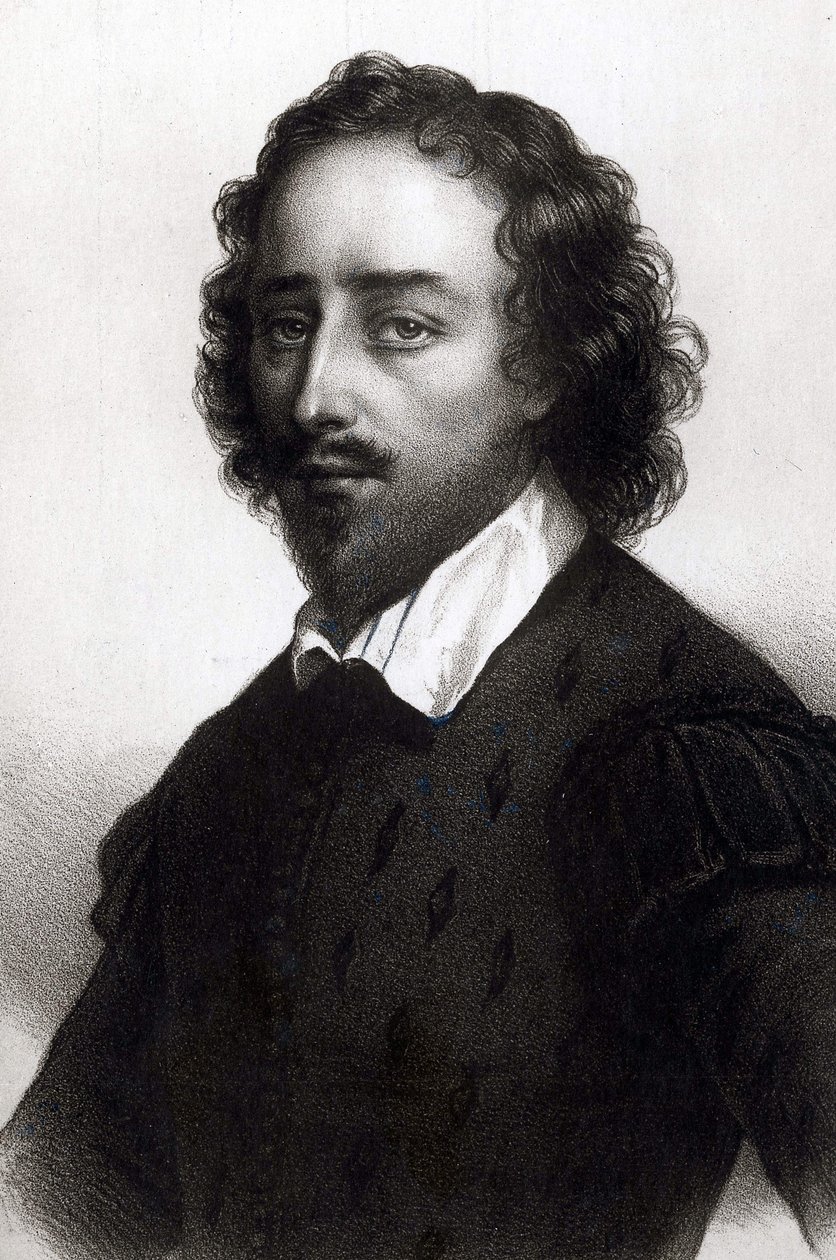 Retrato de William Shakespeare, poeta dramático inglés de Unknown artist