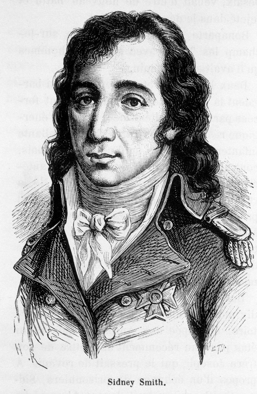 Retrato de William Sidney Smith (1764-1840), almirante inglés. de Unknown artist