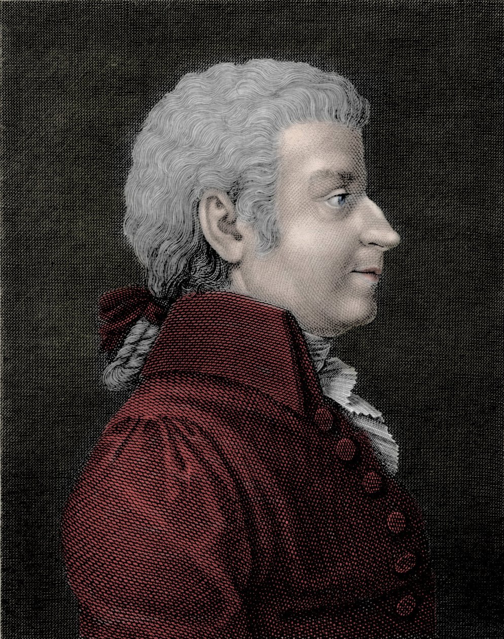 Retrato del joven Wolfgang Amadeus Mozart (1756-1791), compositor de Unknown artist