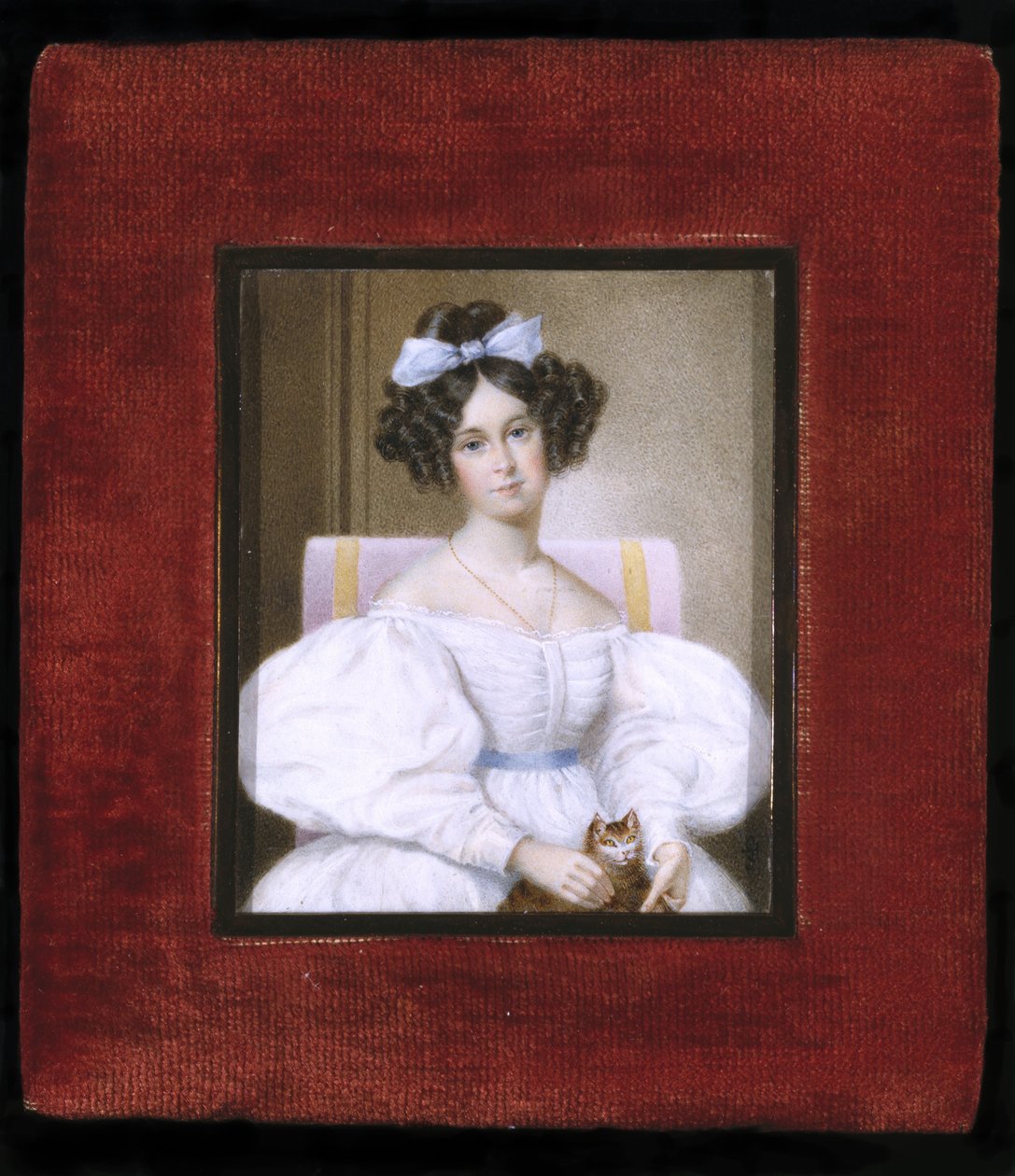 Retrato de una mujer, c.1830 de Unknown artist