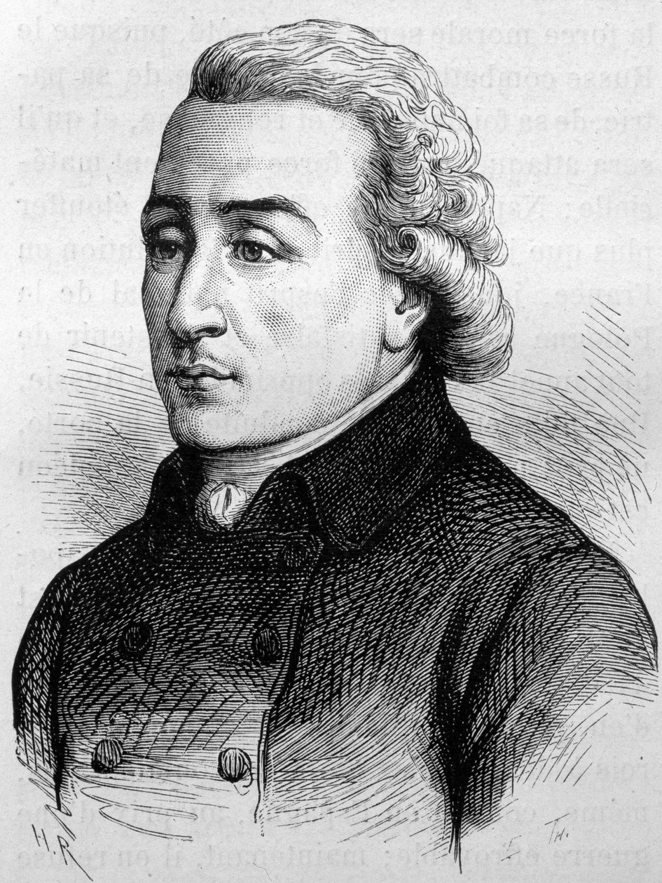 Retrato del Abad de Pradt (1759 - 1837). Grabado de finales del siglo XIX en “Histoire de France” de H. Martin de Unknown artist