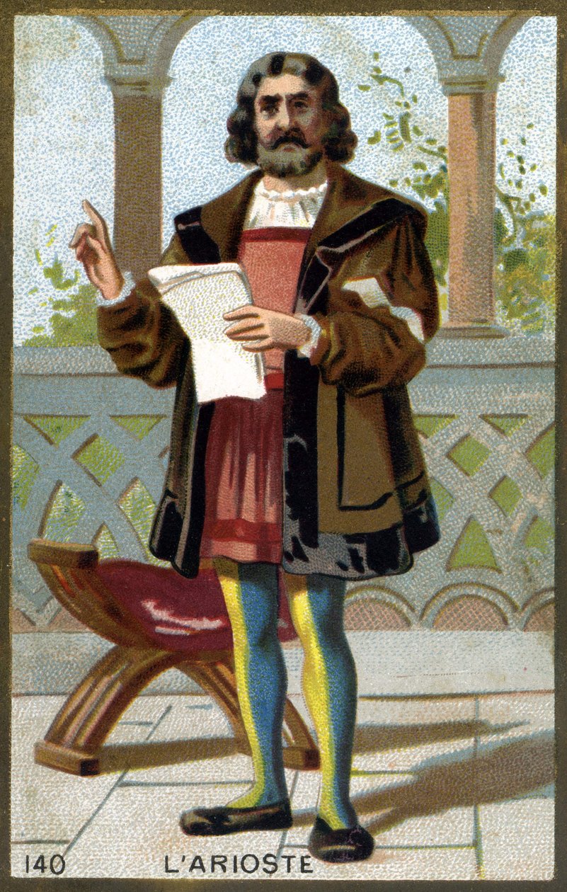 Retrato de Ludovico Ariosto (1474 - 1533) de Unknown artist