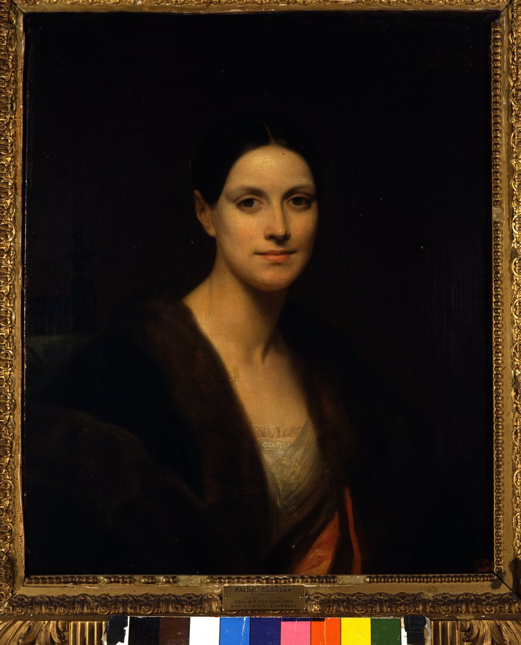 Retrato de la bailarina austriaca Fanny Elssler (1810-1884) pintura anónima. Siglo XIX. Museo della Scala, Milán, Italia de Unknown artist