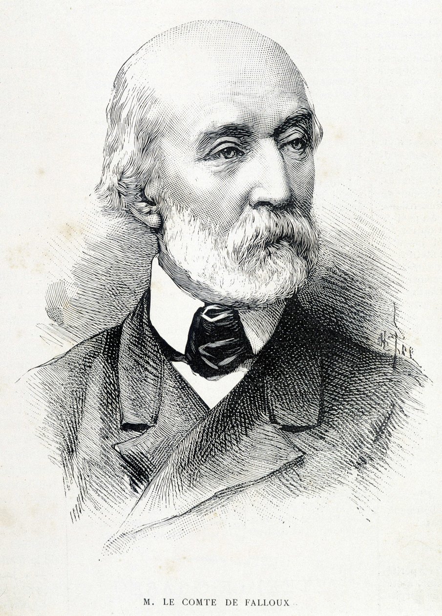 Retrato del Conde de Falloux (1811 - 1886), político francés de Unknown artist