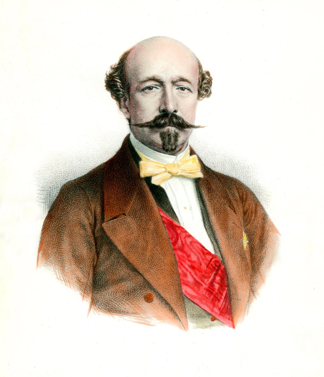 Retrato del Duque de Morny (1811-1865) político francés. de Unknown artist