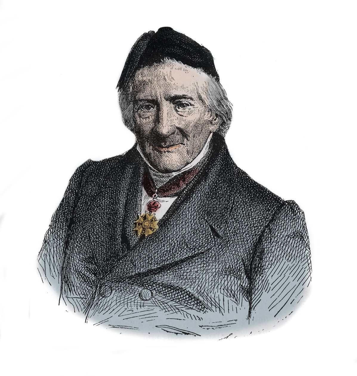 Retrato del doctor inglés Jacques Lordat (1773-1870) de Unknown artist