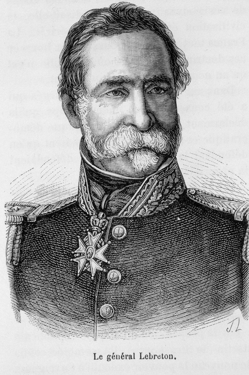Retrato del General francés Lebreton de Unknown artist