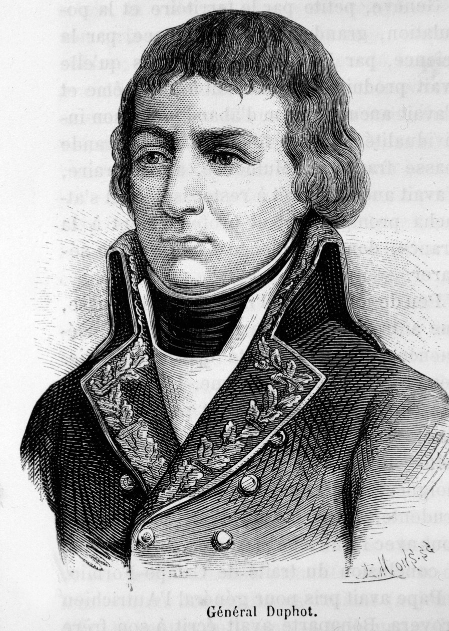 Retrato del General francés Leonard Mathurin Duphot (1769-1797) de Unknown artist