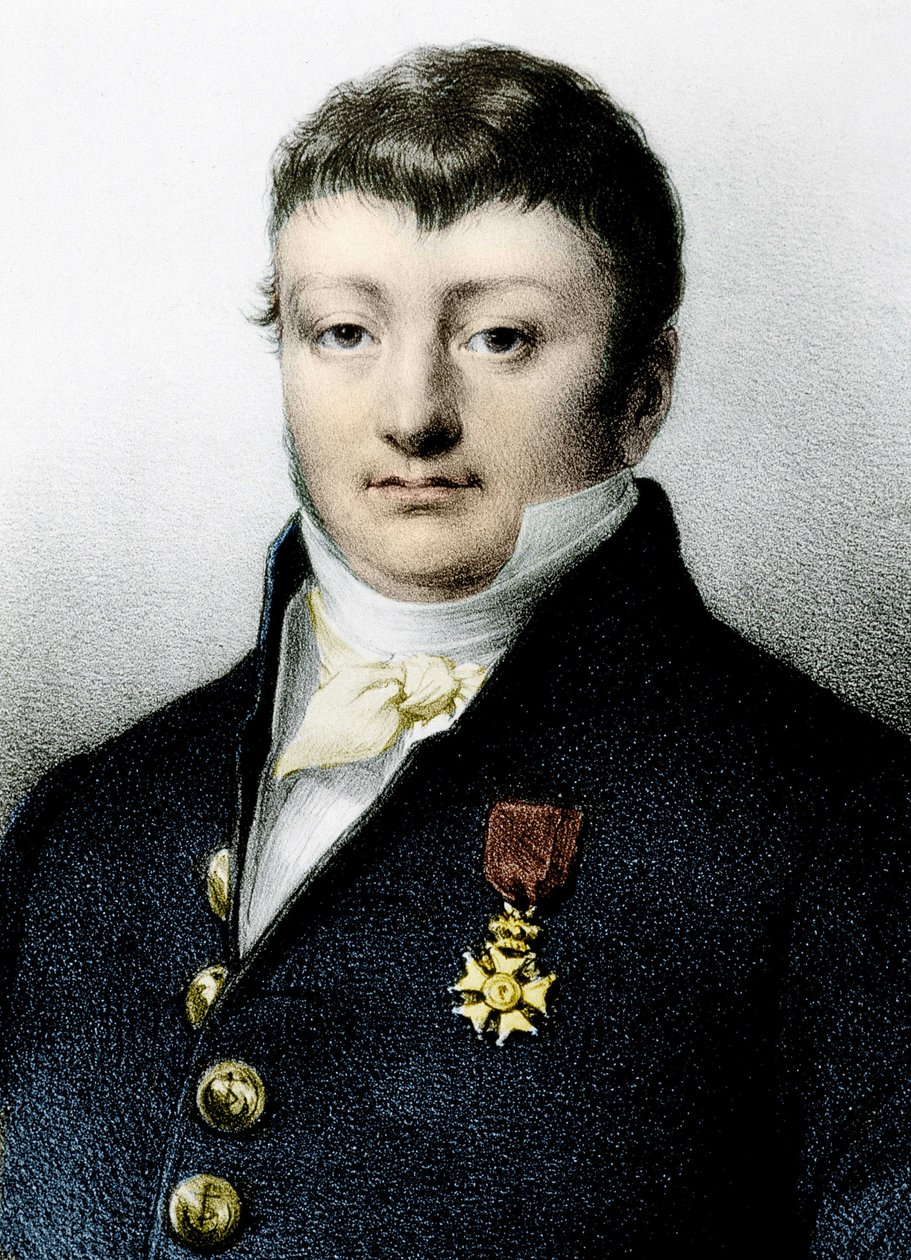 Retrato del navegante y corsario francés Robert Surcouf (1736-1826) de Unknown artist