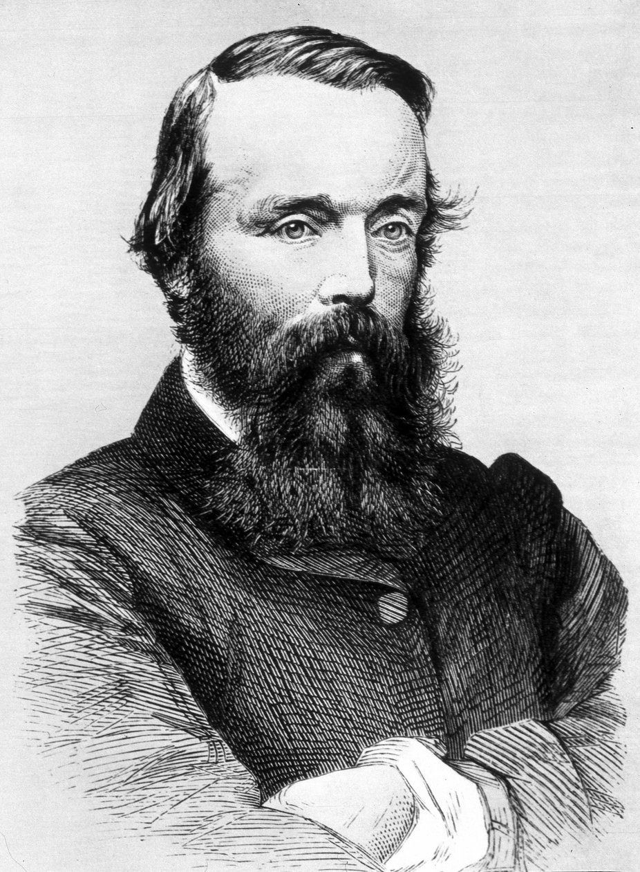 Retrato del explorador irlandés Robert O