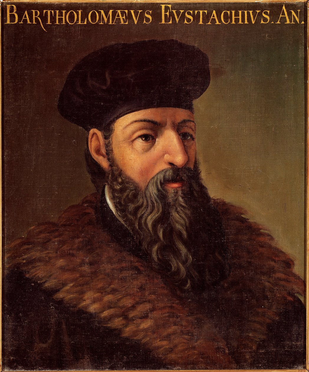 Retrato del anatomista y médico italiano Bartolomeo Eustachi (1505-1574) de Unknown artist