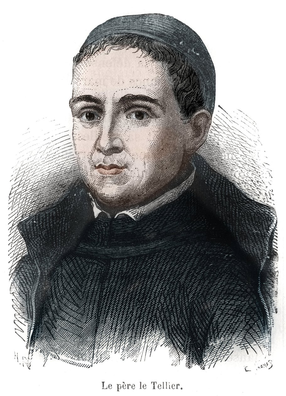 Retrato del Padre Le Tellier de Unknown artist