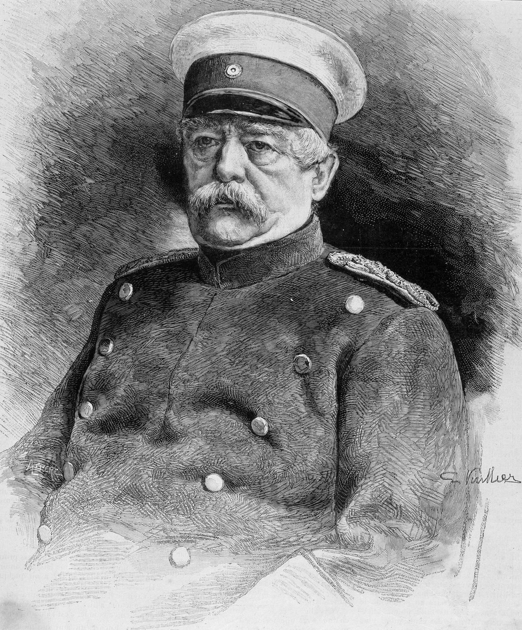 Retrato del Príncipe de Bismarck (1815-1898) de Unknown artist