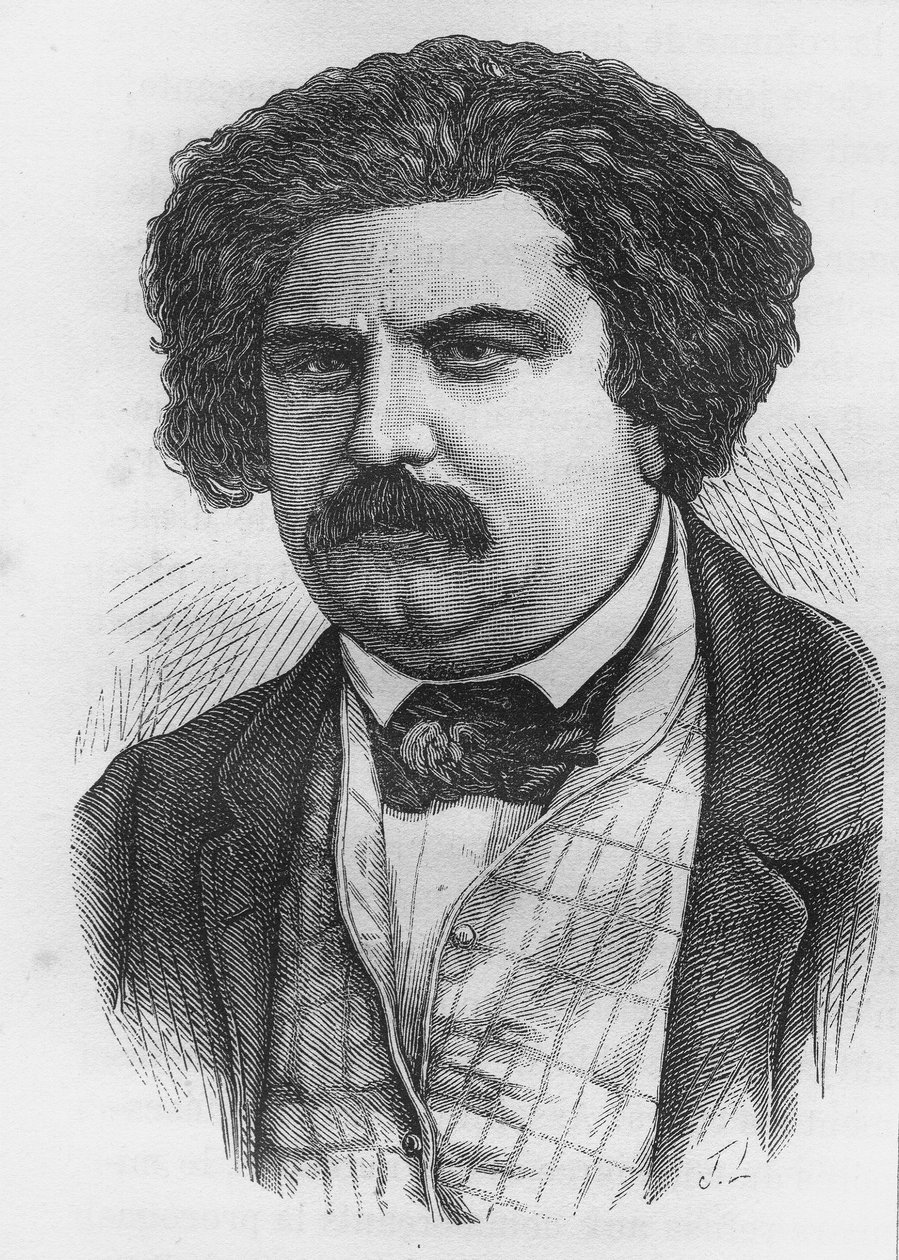 Retrato del editor francés Pagnerre de Unknown artist