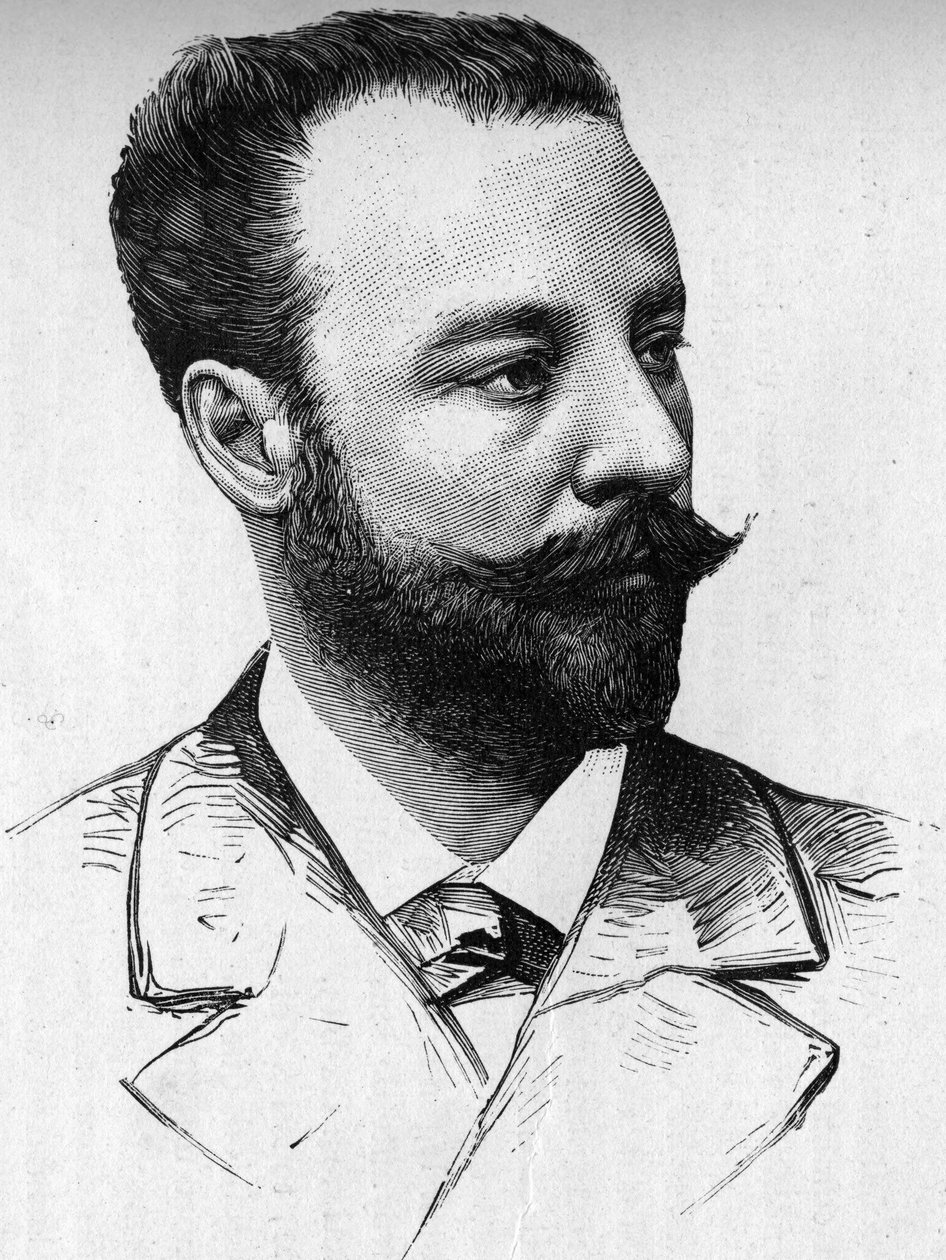 Retrato del escritor Albert Duruy, fallecido en 1887. de Unknown artist