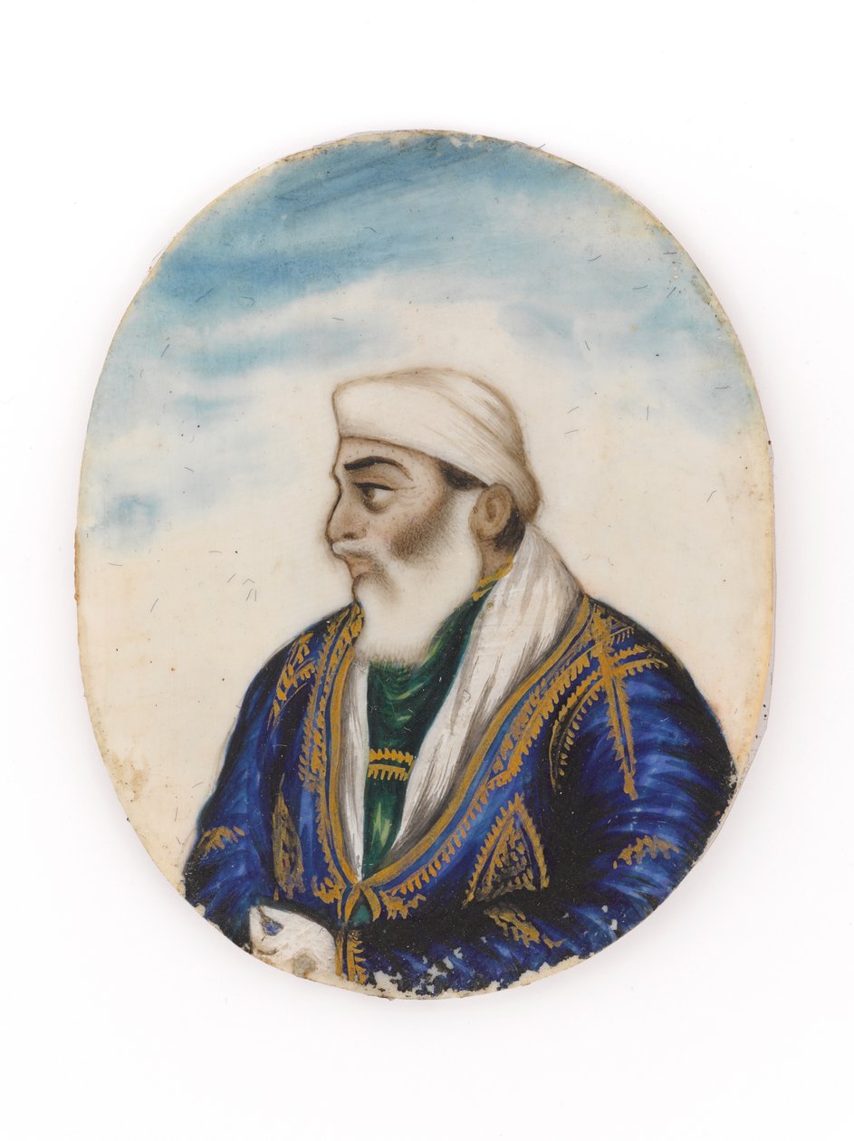 Retrato, probablemente de Ayodeya Prasad, hermano de Dina Nath de Unknown artist