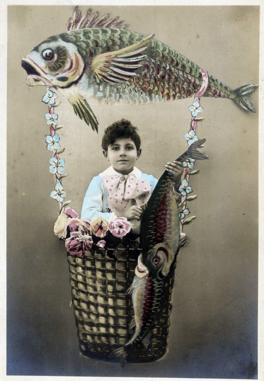 Tarjeta postal del 1 de abril, principios del siglo XX de Unknown Artist