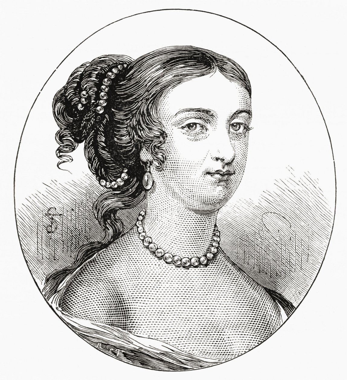 Rachel Wriothesley, Lady Russell, C. 1636 - 1723. Noble inglesa, heredera y escritora. From Our Own Country Publicado en 1898 ©UIG/Leemage de Unknown artist