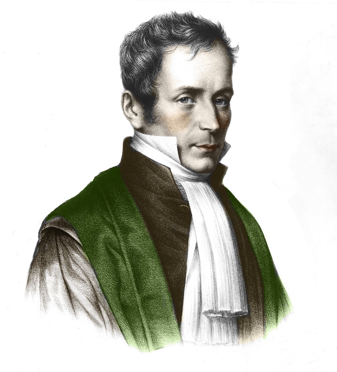 René Théophile Hyacinthe Laënnec (1781-1826), médico francés de Unknown artist