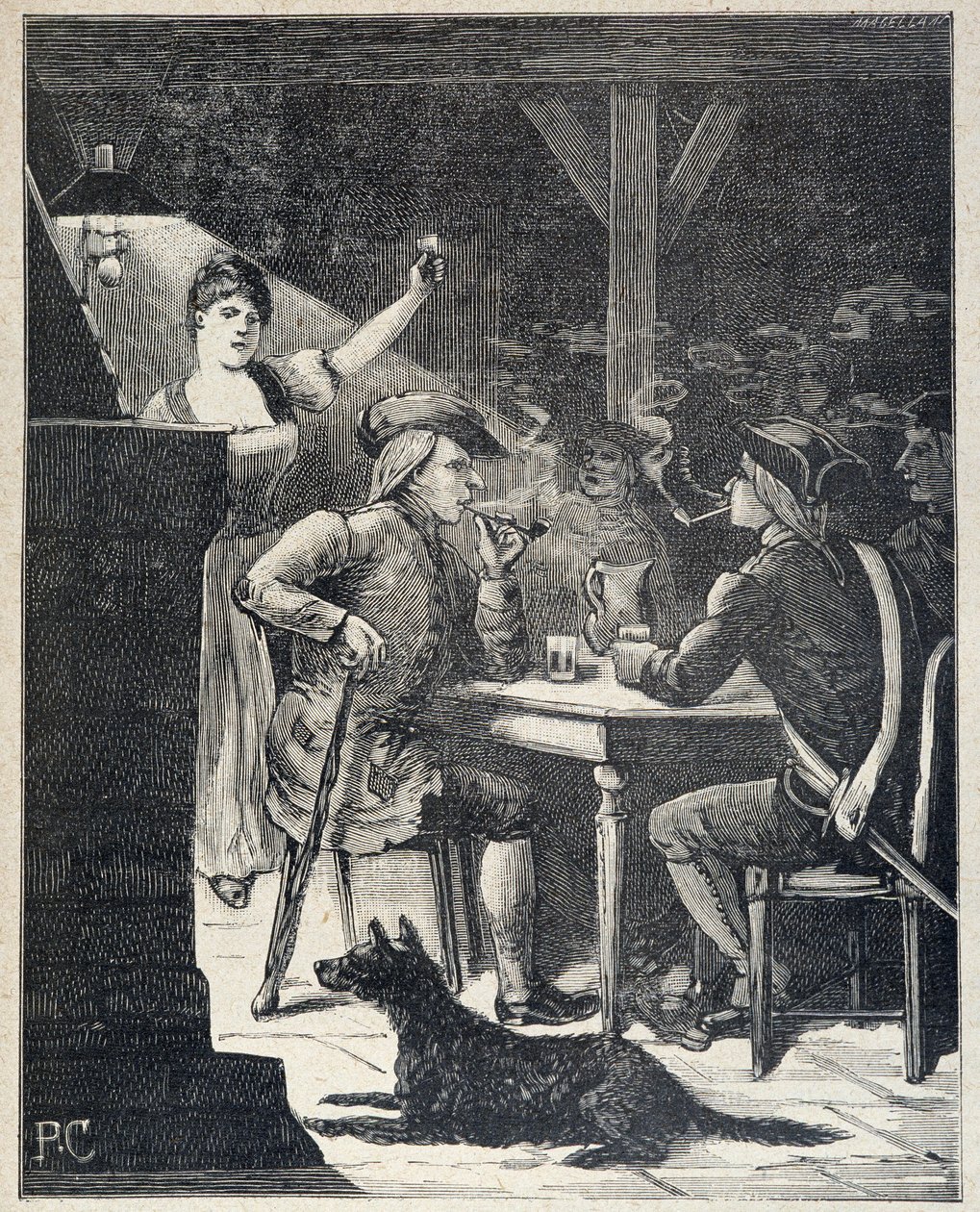 Repere mal fame en Cartucho Rey de los Bandidos, novela popular de finales del siglo XIX por Jules de Grandpre de Unknown artist