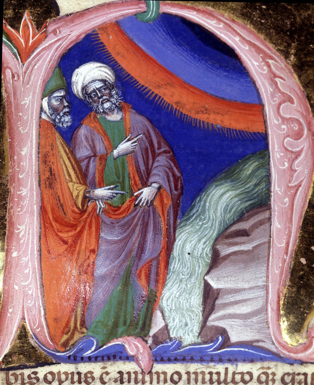 Representación de Tales de Mileto, matemático de Unknown artist