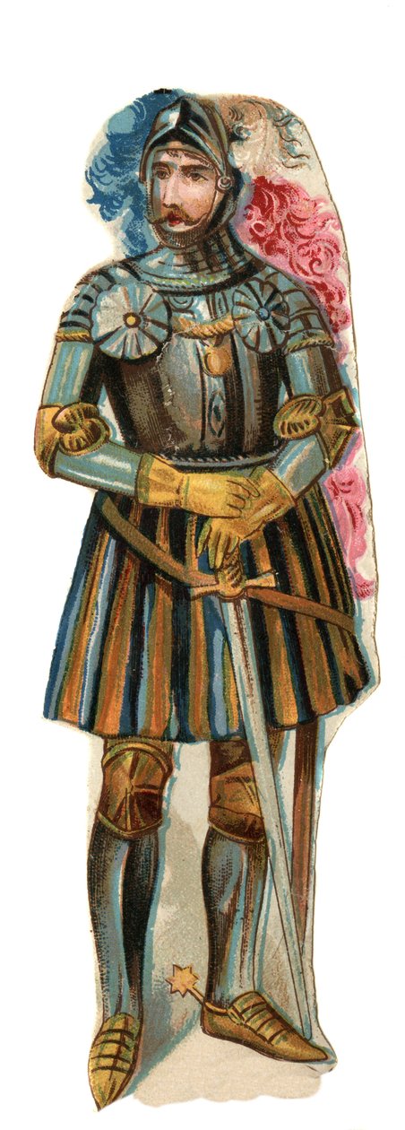 Representación del Caballero Pierre Terrail, Señor de Bayard (1476-1524) de Unknown artist