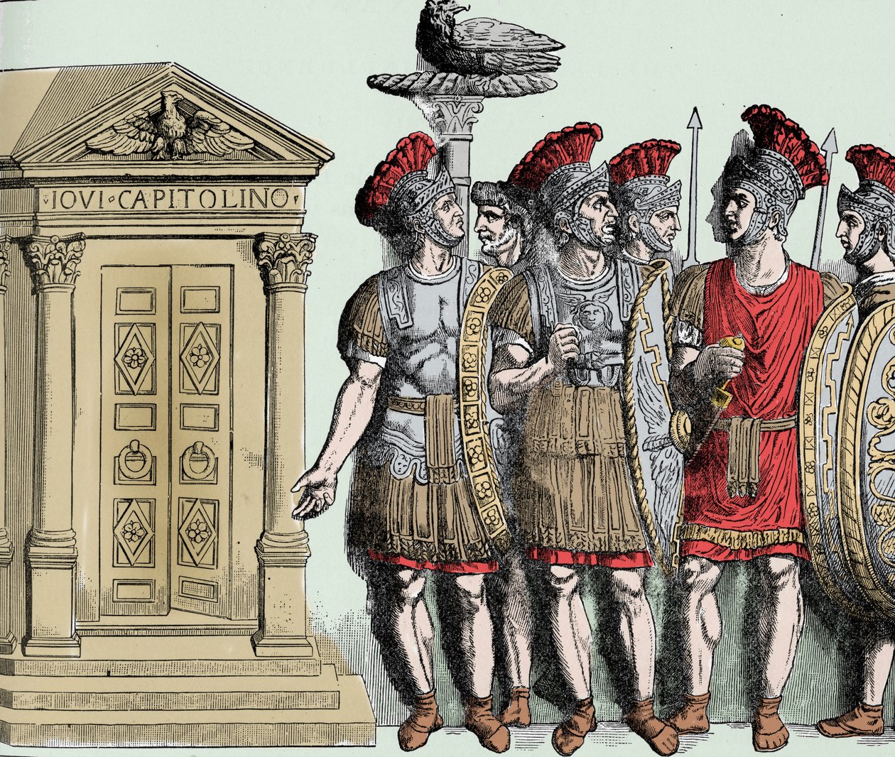 Imperio Romano: Pretorianos - Antigüedad romana; la Guardia Pretoriana de Unknown artist