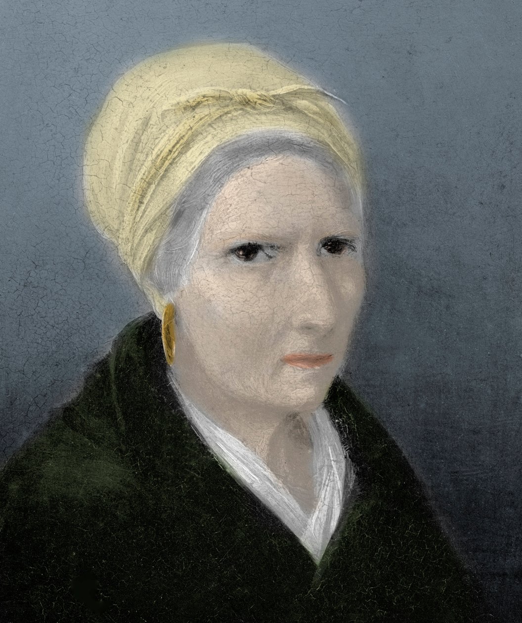 Rosa Raimondi (1776-1852) madre de Giuseppe Garibaldi - madre de Giuseppe Garibaldi - dibujo basado en una pintura anónima. de Unknown artist