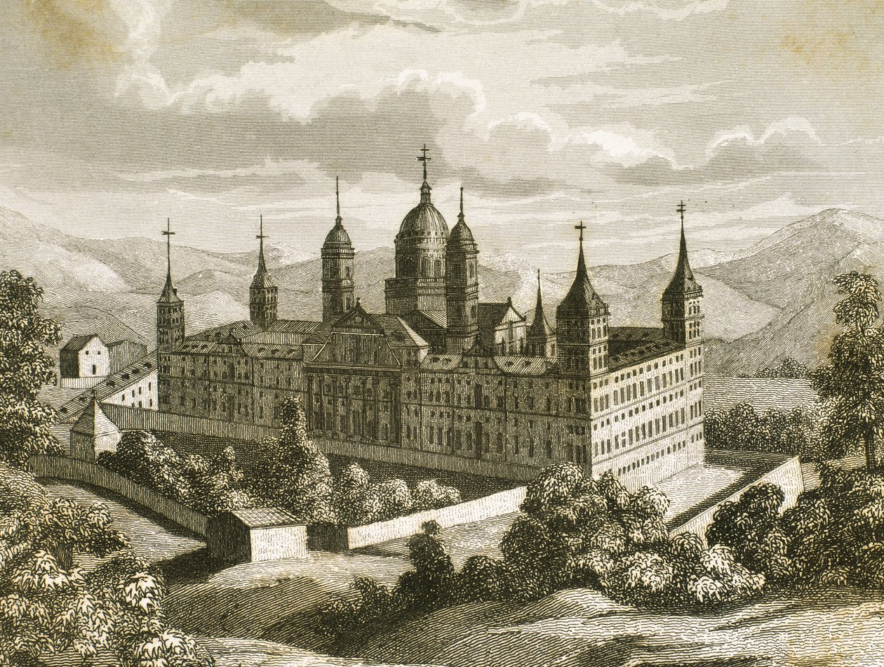 Monasterio Real de San Lorenzo de El Escorial, provincia de Madrid, España de Unknown