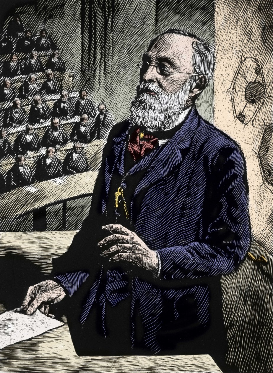 Rudolf Virchow (Virchov) (1821-1902), médico y político alemán. de Unknown artist