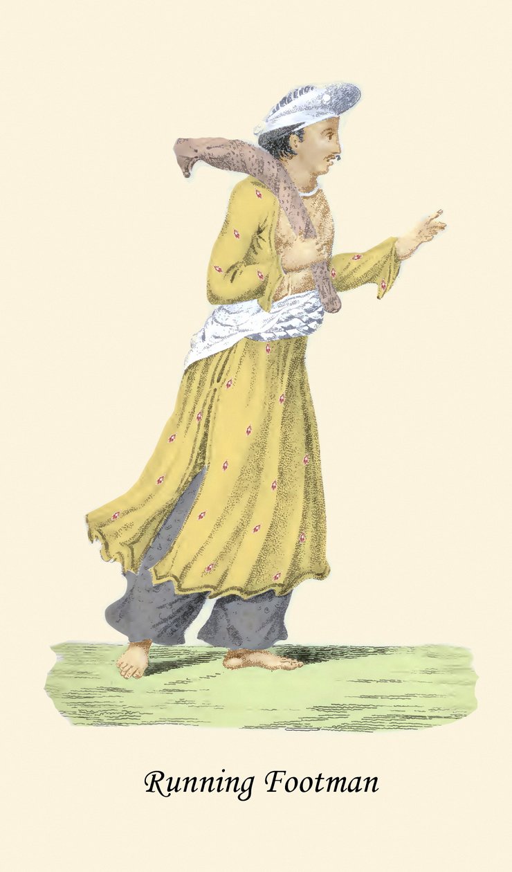 Corredor a pie de Unknown Artist