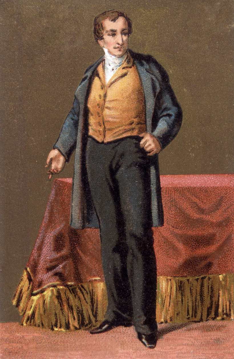 Sir Robert Peel (1788-1850). Estadista inglés de Unknown artist