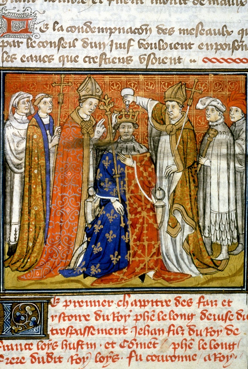 Coronación de Felipe IV el Hermoso de Unknown artist