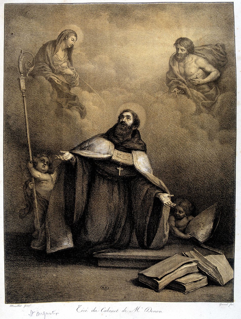 San Agustín (354-430) de Unknown artist