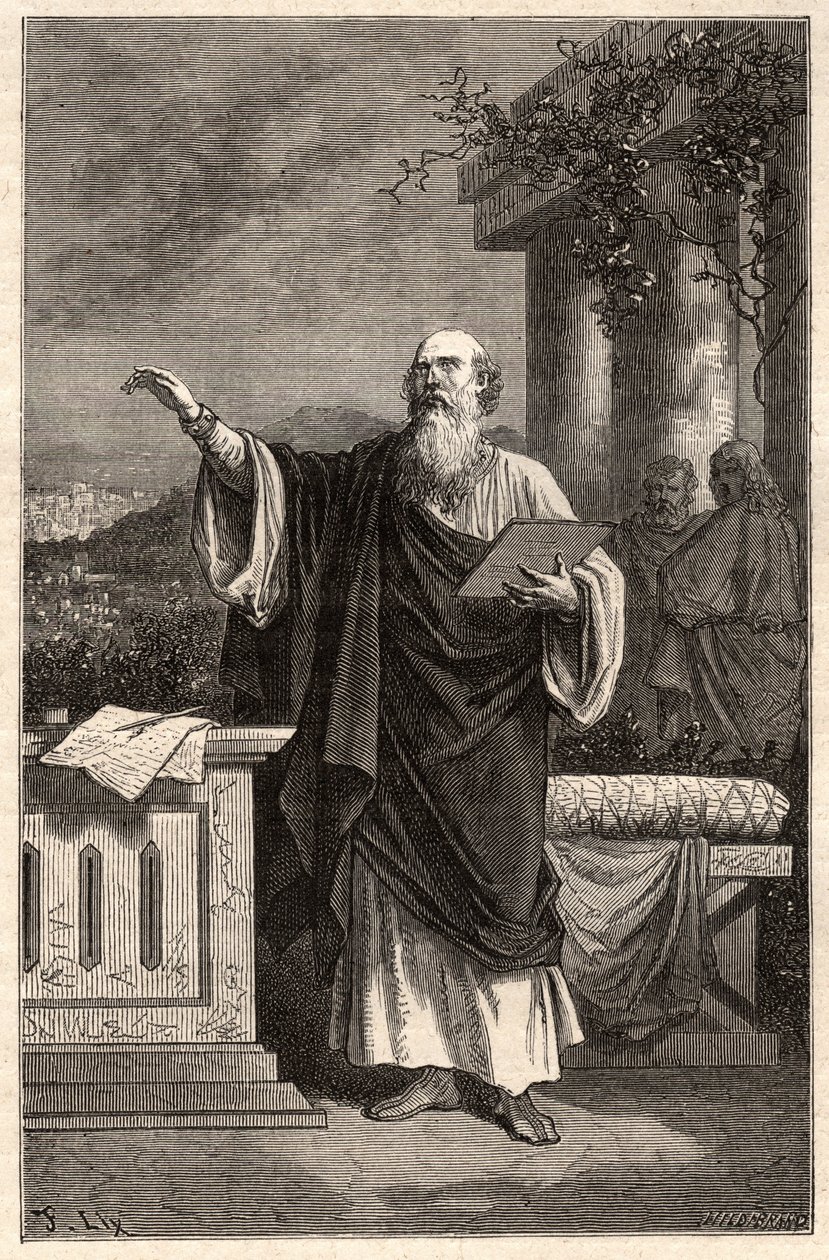 San Ireneo de Lyon (San Ireneo de Lugdunum) (130-202). de Unknown artist