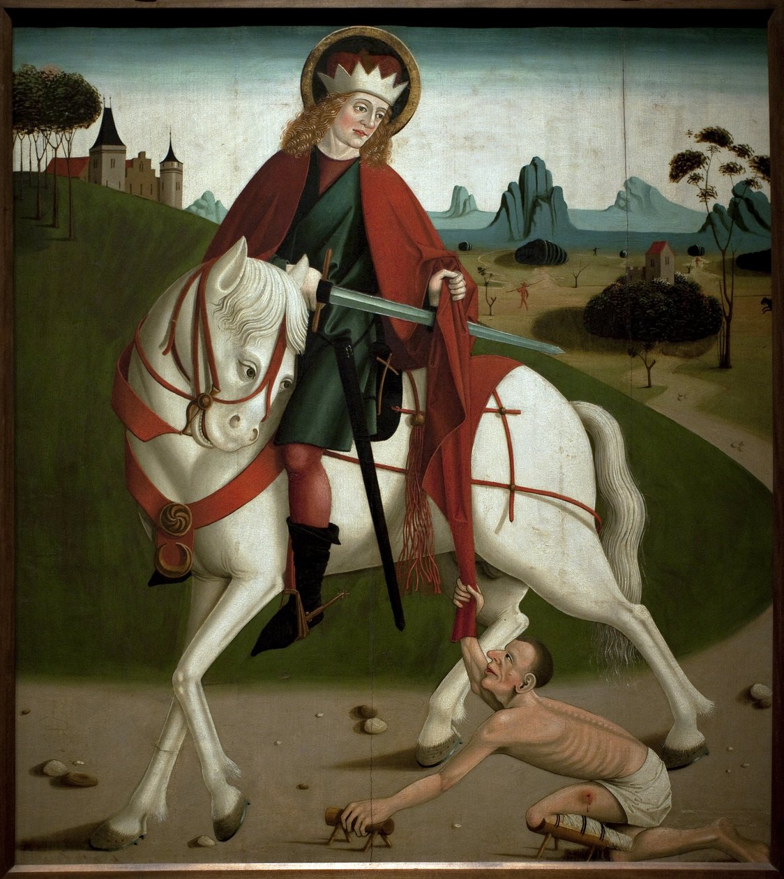 San Martín y el mendigo de Unknown artist