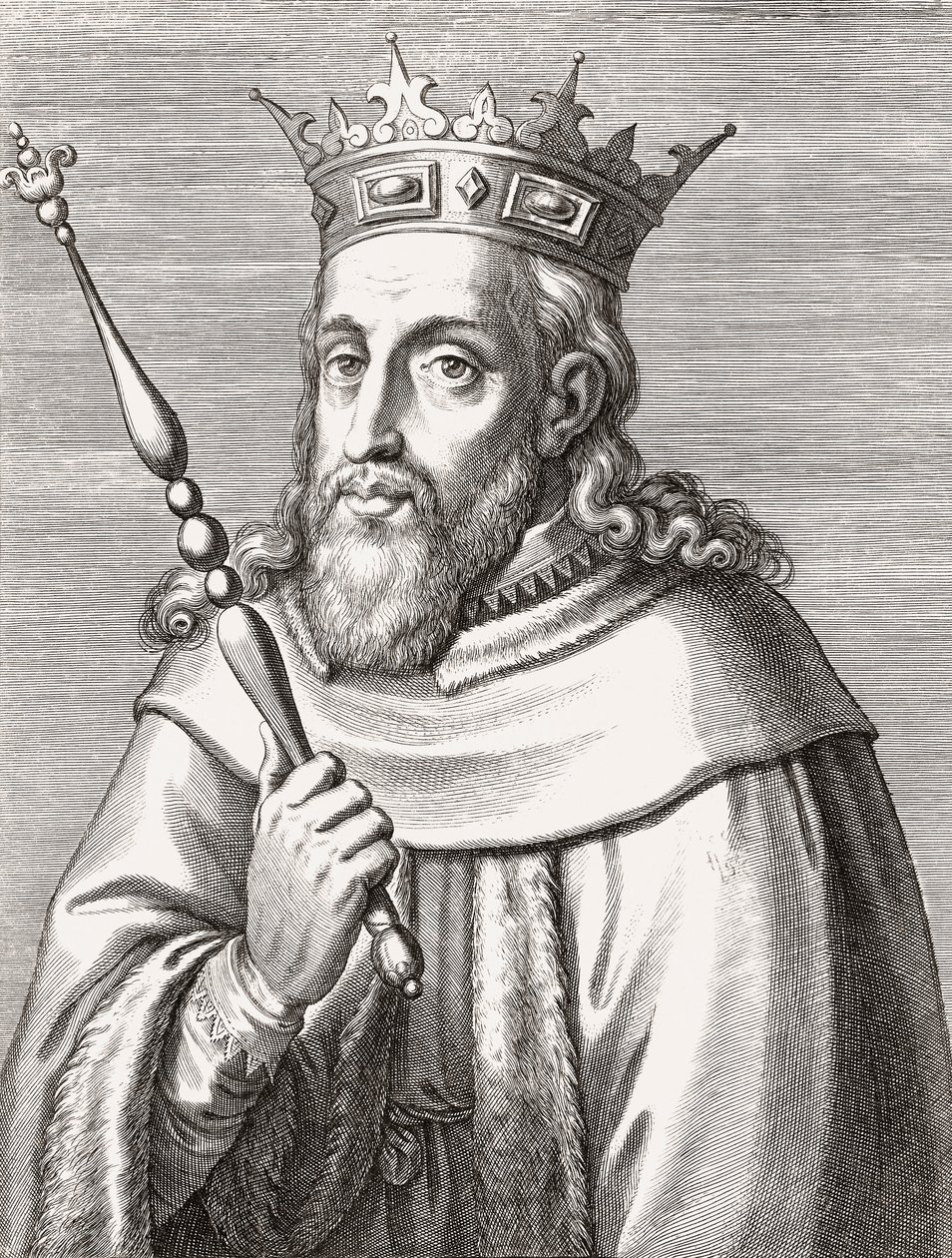 Sancho II, Rey de Portugal. Retrato. de Unknown artist