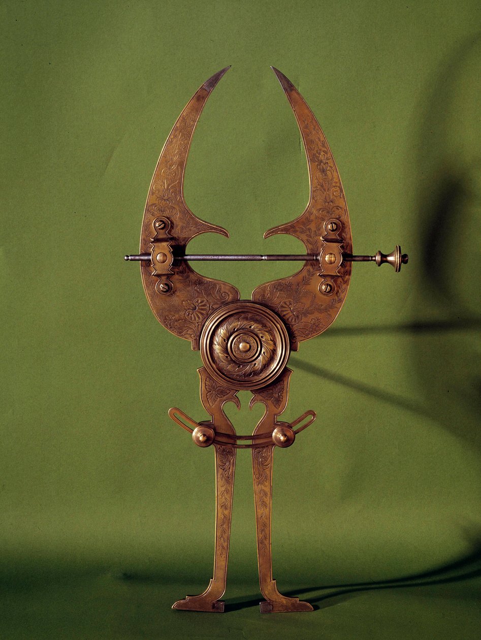 Instrumento de medición científica: un compás del siglo XVI. Artes decorativas, París de Unknown artist