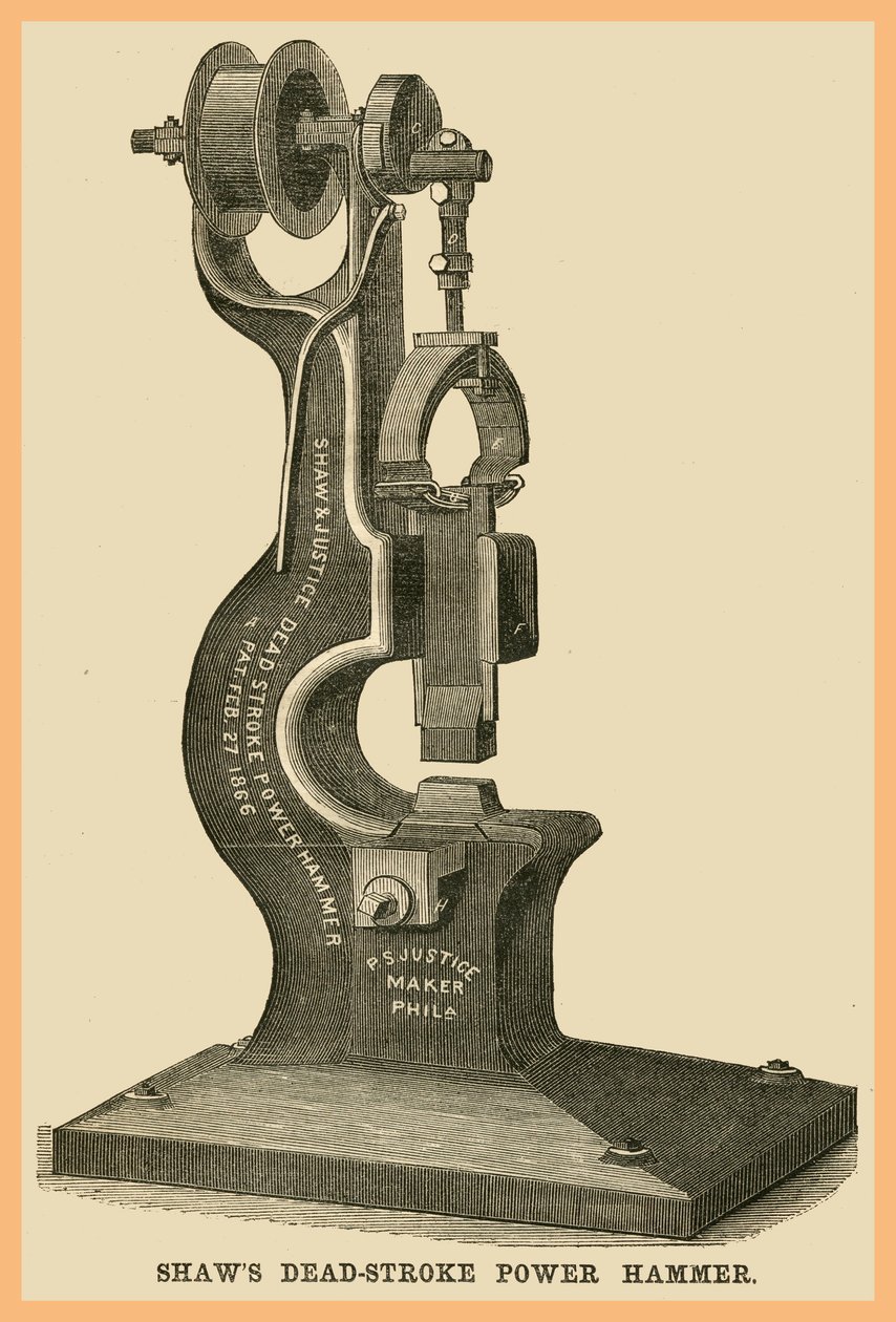 Martillo neumático Shaws de Unknown Artist