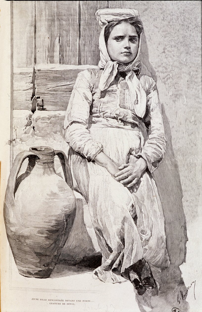 Chica siciliana de Unknown artist