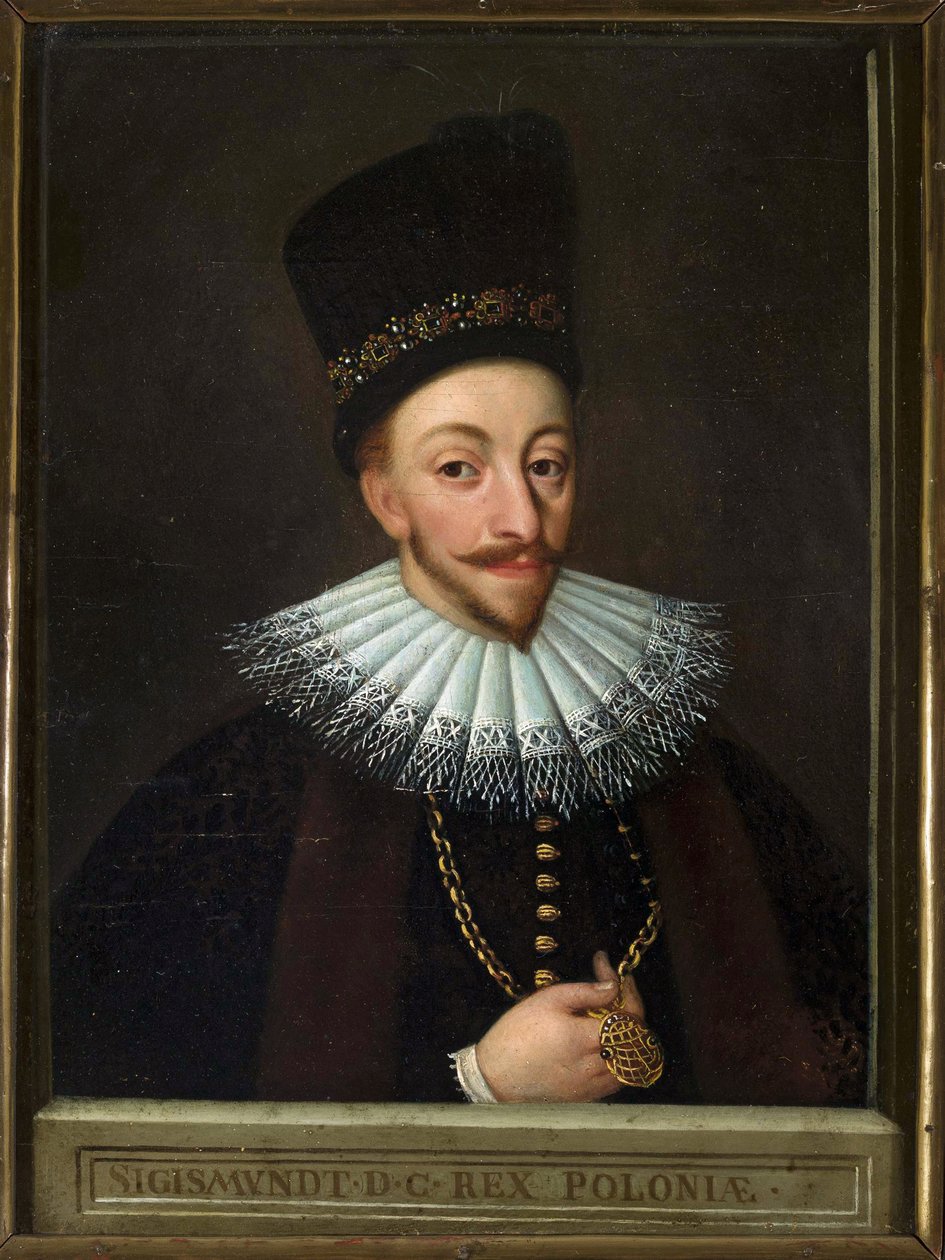 Retrato de Segismundo III Vasa, Rey de Polonia de Unknown artist