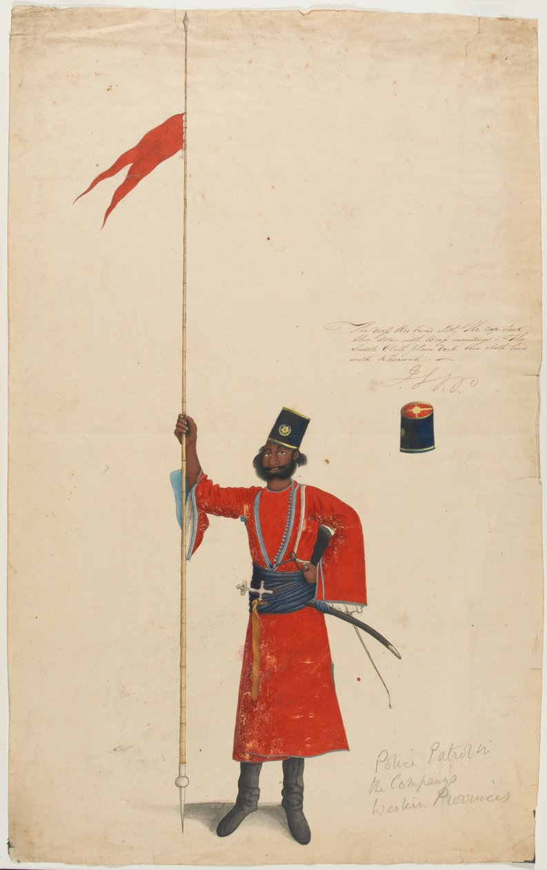 Sowar de la Caballería Rohilla de Unknown artist