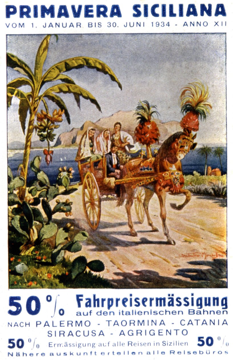 Primavera en Sicilia de Unknown Artist