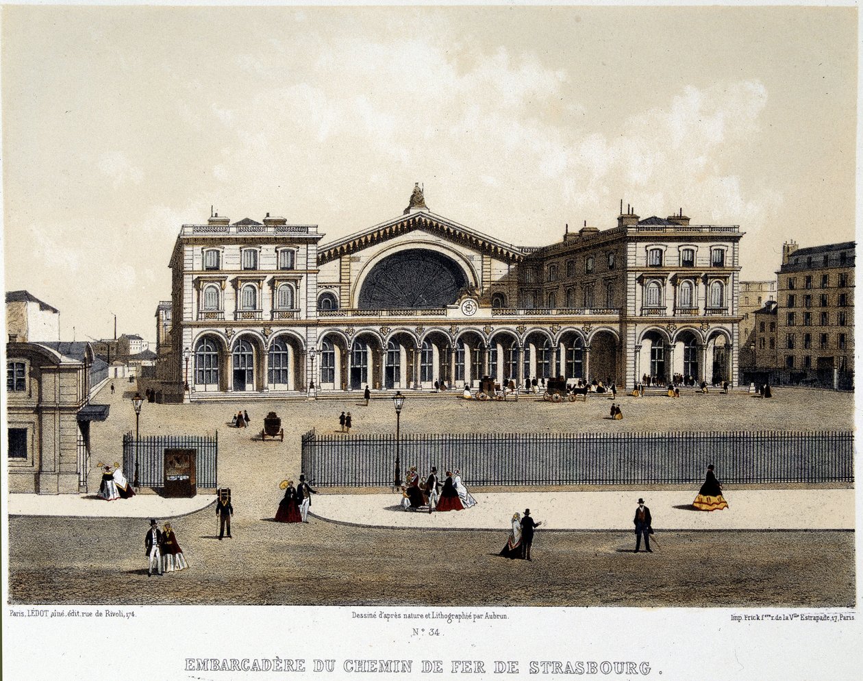 Estación de tren de Estrasburgo (ahora Gare de l