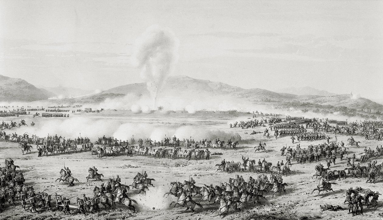 La Batalla de Tetuán (Tetuán, Marruecos), 4 de febrero de Unknown artist