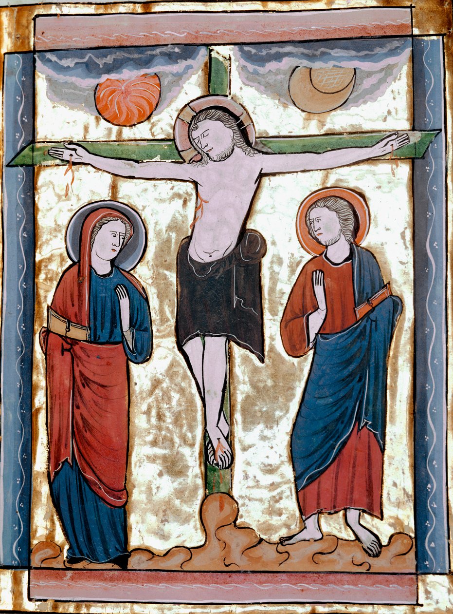 La Crucifixión (detalle) de Unknown artist