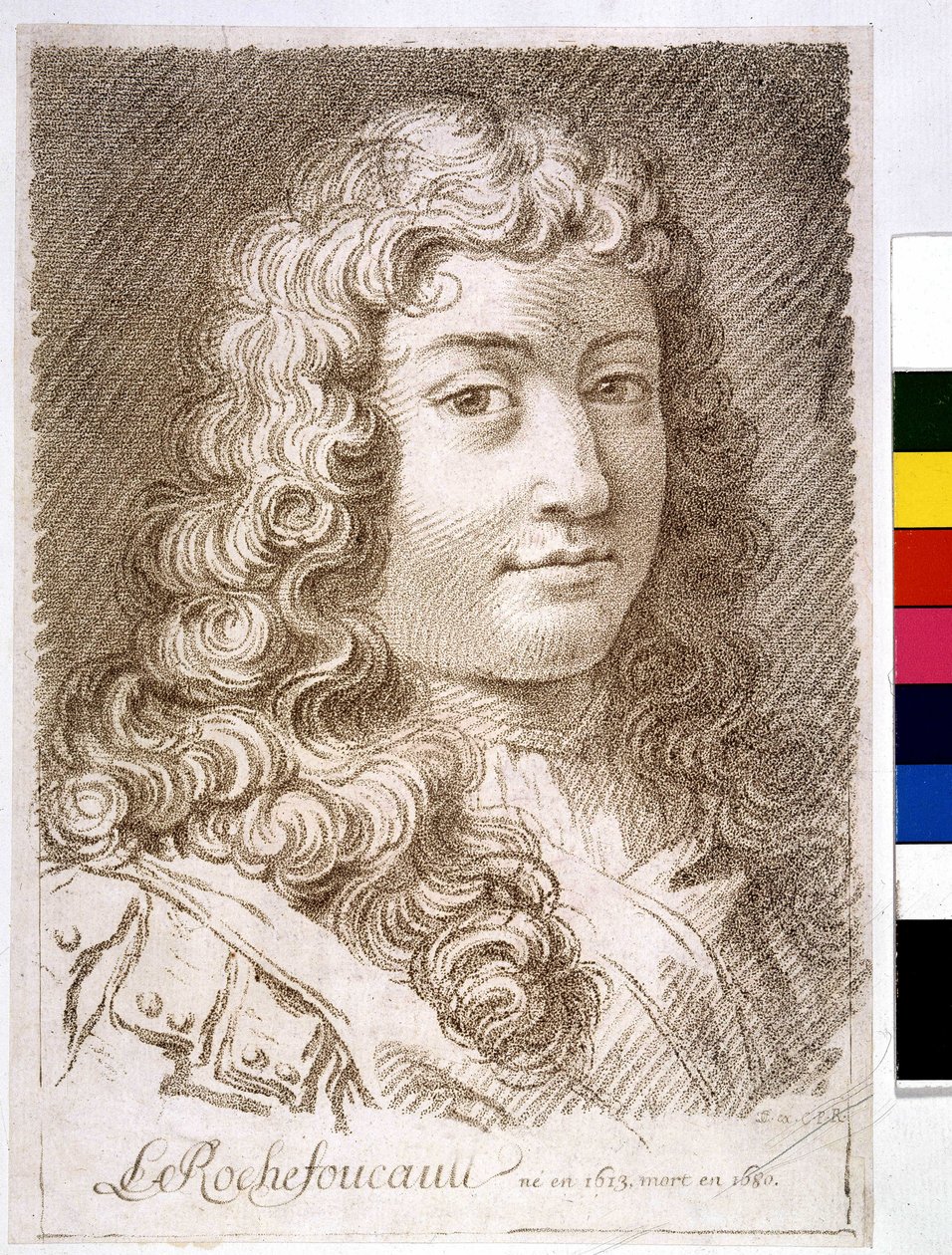 El Duque de La Rochefoucault - impresión de Unknown artist