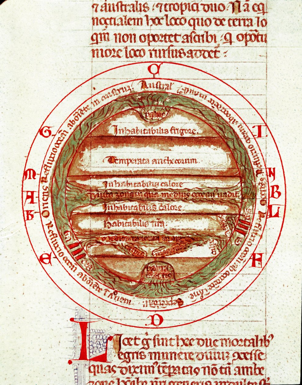 El globo terráqueo (manuscrito) de Unknown artist